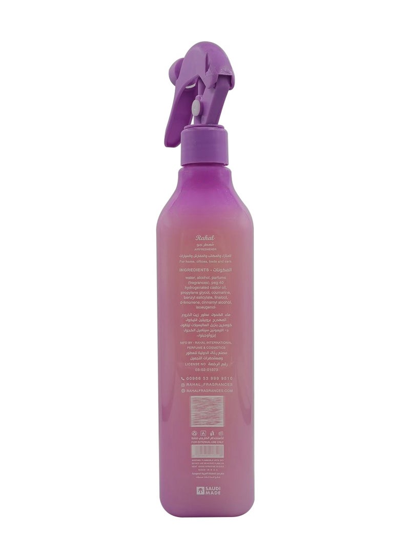 Rahal 400ml Air Freshener Spray Violet Color For Lasting Freshness In Any Space - Image 3