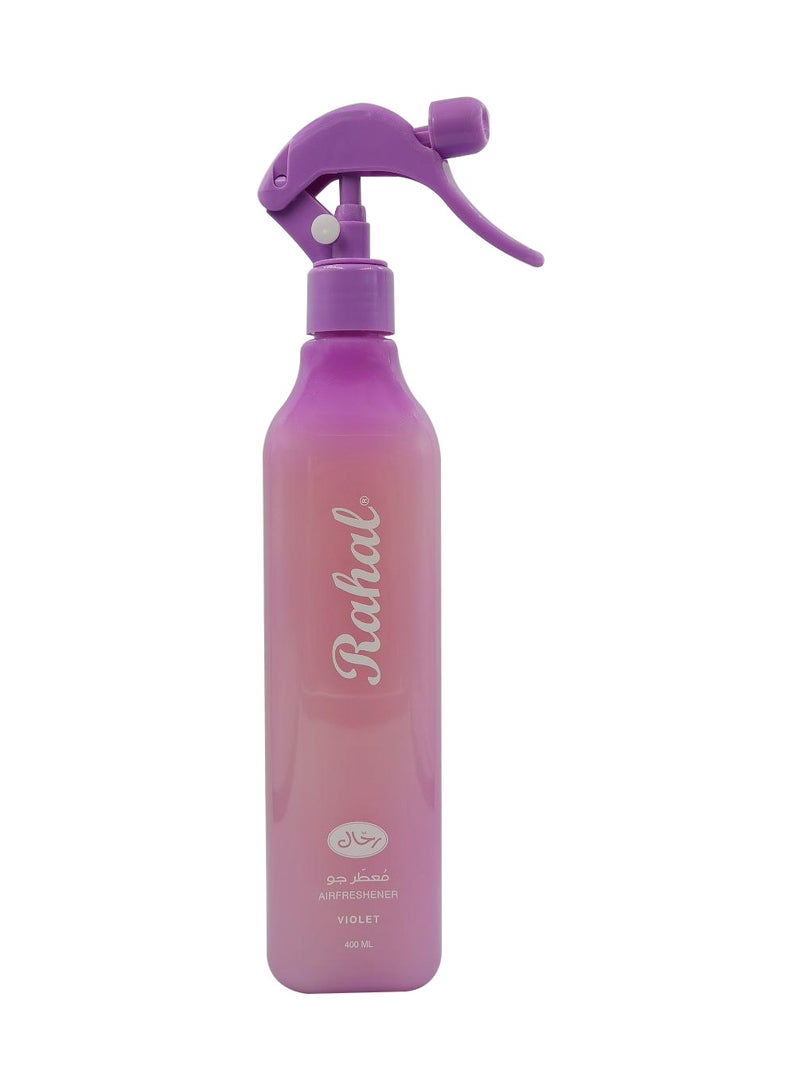 Rahal 400ml Air Freshener Spray Violet Color For Lasting Freshness In Any Space - Image 2