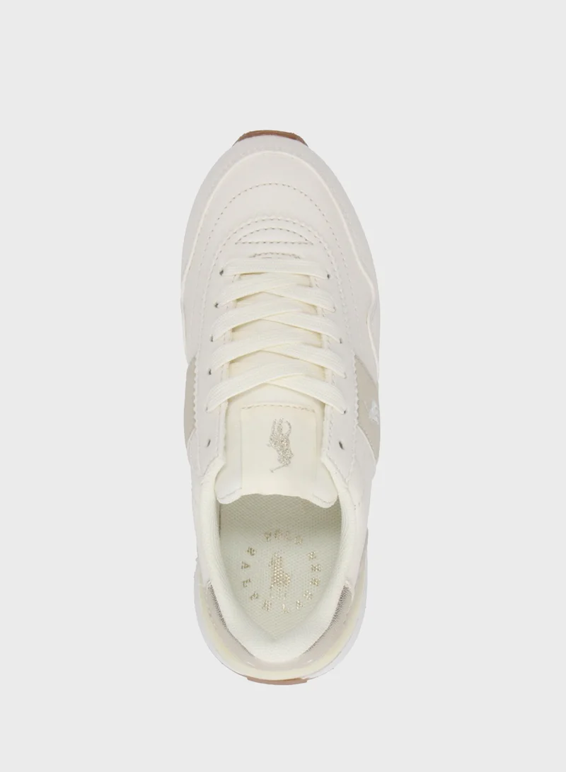 بولو رالف لورين Youth Train 89 Sport Low Top Sneakers