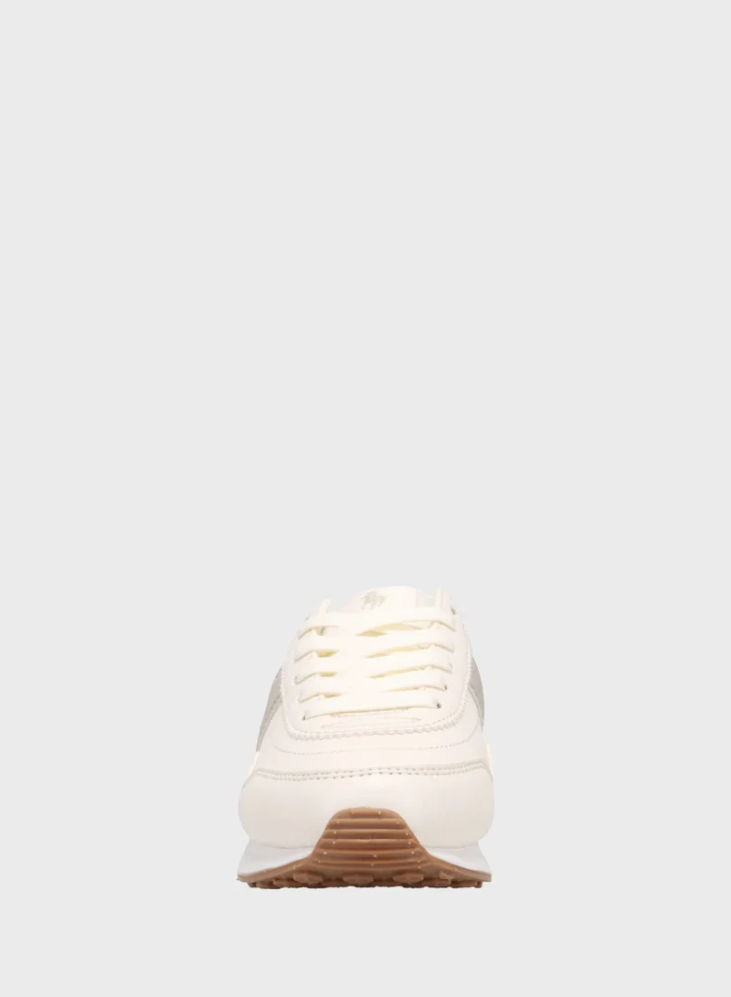 بولو رالف لورين Youth Train 89 Sport Low Top Sneakers