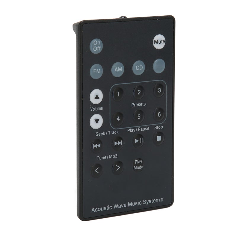 Remote Control Replacement for Sound Touch Wave Music Radio System I II III IV for CD AWRCC1 AWRCC2 AWRCC3 Black - Image 1