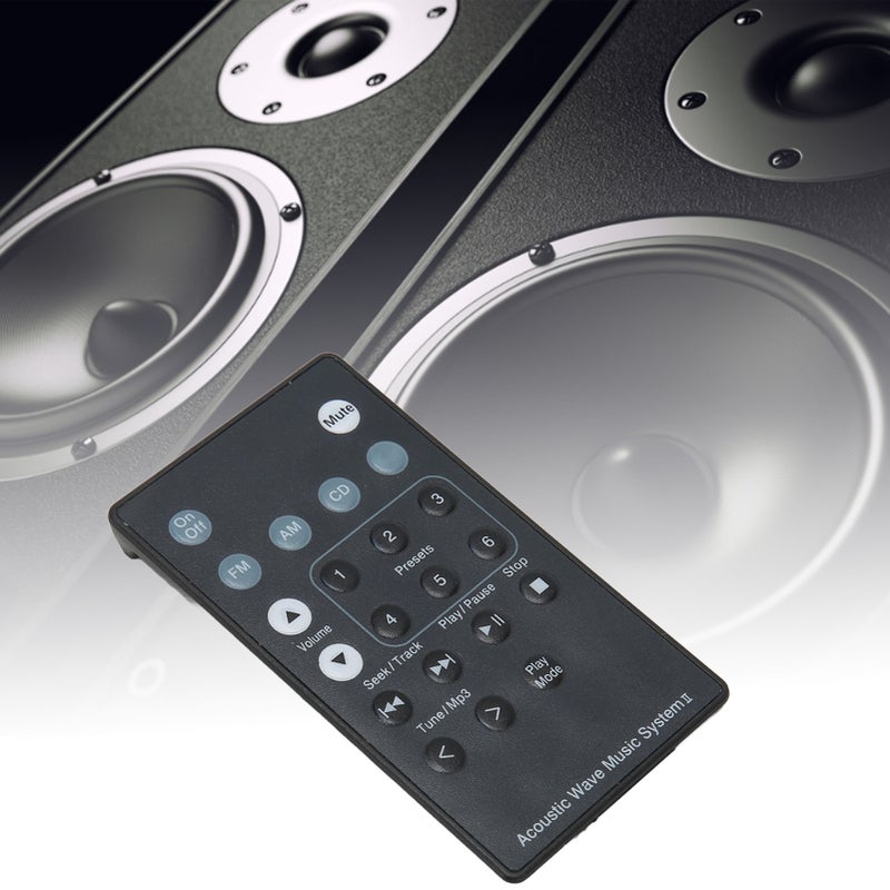 Remote Control Replacement for Sound Touch Wave Music Radio System I II III IV for CD AWRCC1 AWRCC2 AWRCC3 Black - Image 3