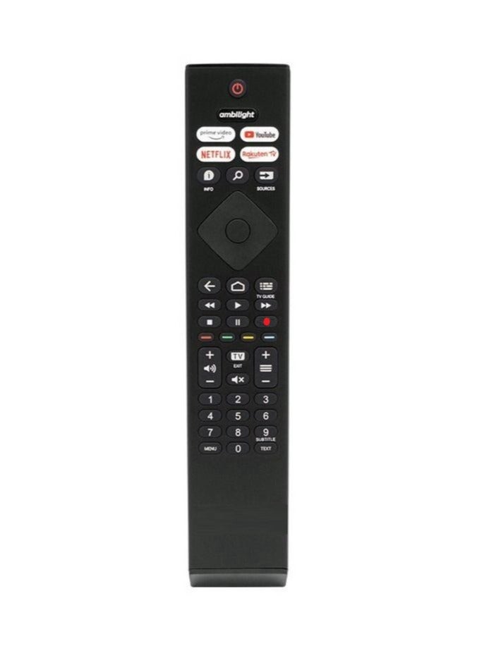 Huayu Universal Remote Control For Philips Smart TV Replacement of HDTV 4K UHD Curved QLED and More with YouTube Netflix Prime Video & Rakuten TV Buttons  - Image 2