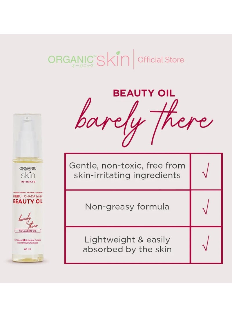 Organic skin - Barely There - Collagen Oil 60 ml - Image 1