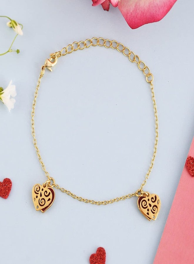VOYLLA Valentine's Day Collection Peek-a-Boo Hearts Bracelet - Image 2