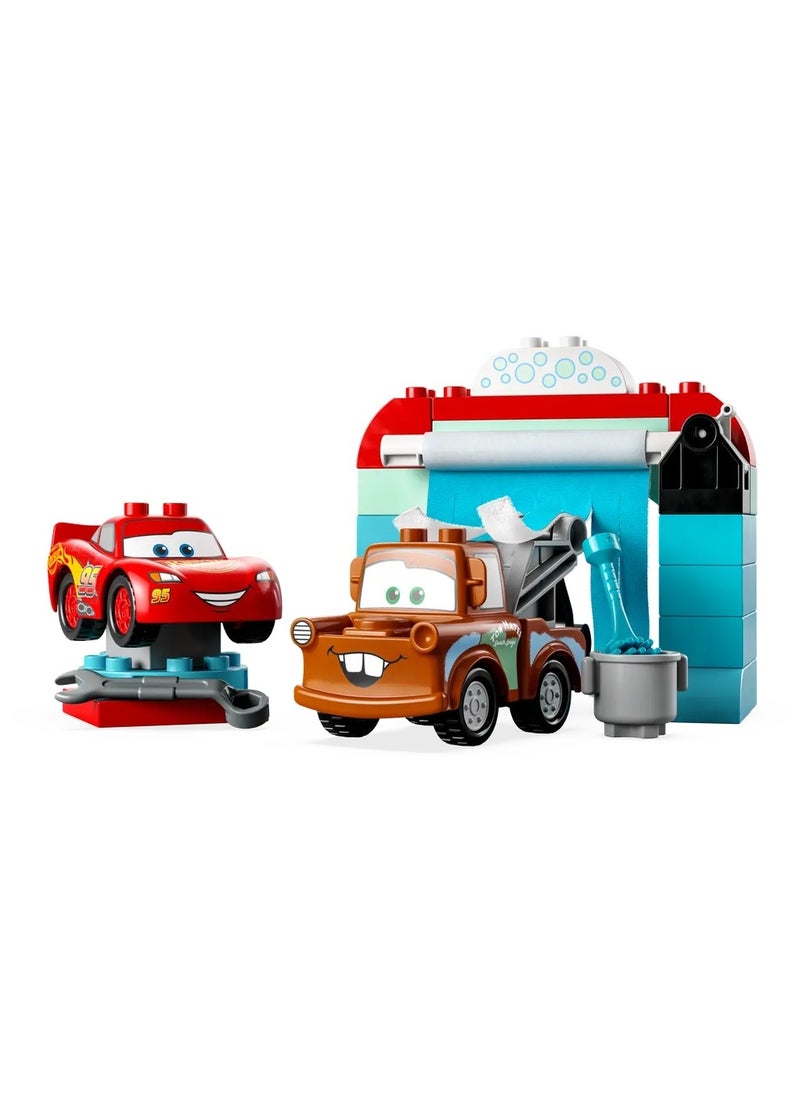 LEGO LEGO - Lightning McQueen & Mater's Car Wash Fun 29 Pieces - 10996  - Image 2