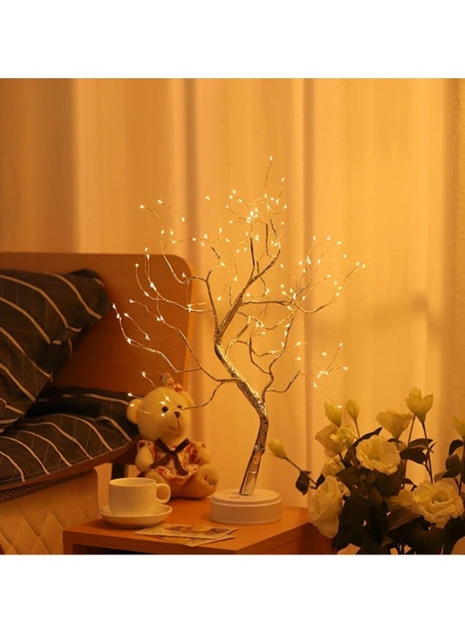 جيجيرو شجرة بونساي LED منضدية مزودة بمصابيح 108 LED من مصابيح الجنية Spirit Tree ومصابيح الجنية Spirit Tree ومصابيح الأشجار المتلألئة - Image 3