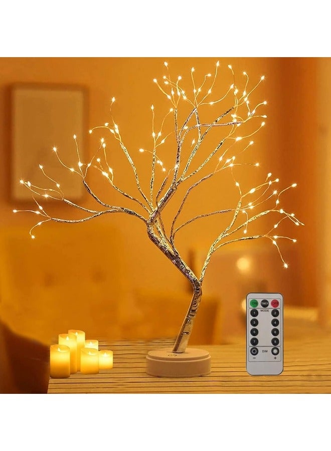 جيجيرو شجرة بونساي LED منضدية مزودة بمصابيح 108 LED من مصابيح الجنية Spirit Tree ومصابيح الجنية Spirit Tree ومصابيح الأشجار المتلألئة - Image 1
