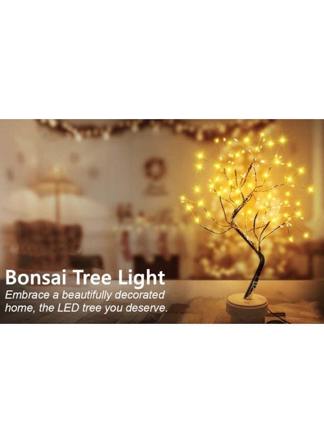 جيجيرو شجرة بونساي LED منضدية مزودة بمصابيح 108 LED من مصابيح الجنية Spirit Tree ومصابيح الجنية Spirit Tree ومصابيح الأشجار المتلألئة - Image 5