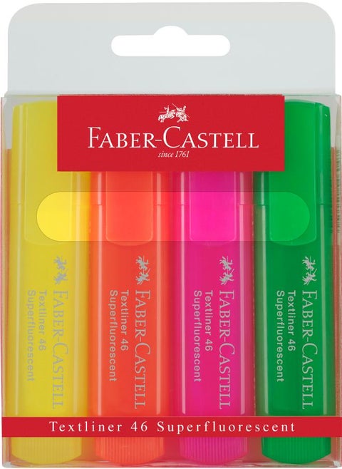FC Textliner 46 Superfluor Basic Wallet of 4