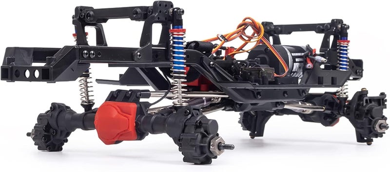 AMK RC Axles Complete Nylon Front Rear Portal Axle with Differential Lock Kit for 110 RC Car Crawler TRX4 Defender Bronco TRX4 Chassis DIY Upgrade Parts - Image 5