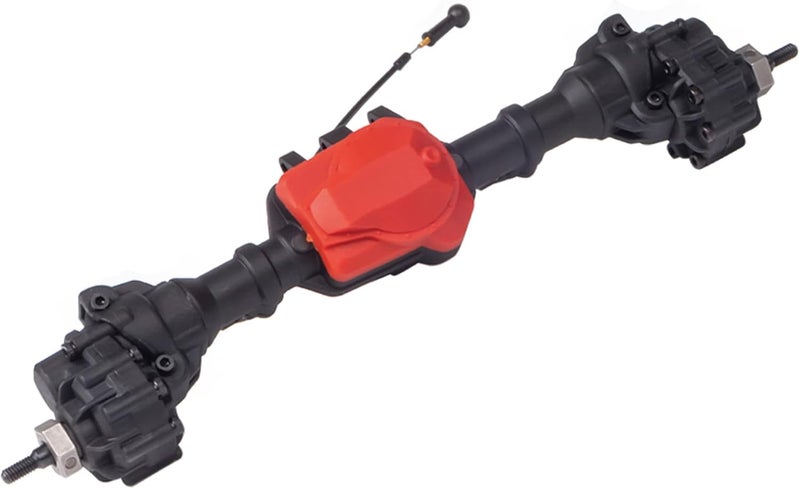 AMK RC Axles Complete Nylon Front Rear Portal Axle with Differential Lock Kit for 110 RC Car Crawler TRX4 Defender Bronco TRX4 Chassis DIY Upgrade Parts - Image 3