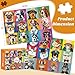 Nitktaia 2 Pack 300 Piece Puzzle for AdultsBeautiful Cats Dogs Puzzle for Adults TeensLarge Piece Fun Jigsaw Puzzle for Kids Ages 810 1012Glossy Sturdy PiecesFamily Game Great Gift Idea205x15 in - Image 4