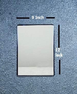 SEVEN HORSES Small Frameless Rectangle Wall Mirror - Image 2