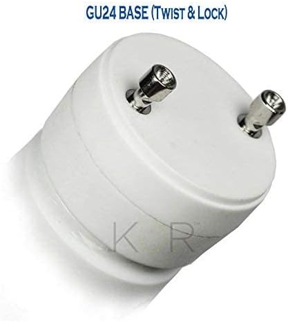 KOR KOR Pack of 4 23 Watt Mini Spiral  GU24 Base  100W Equivalent  T2 MiniTwist  CFL Light Bulb Bright White 5000K - Image 5