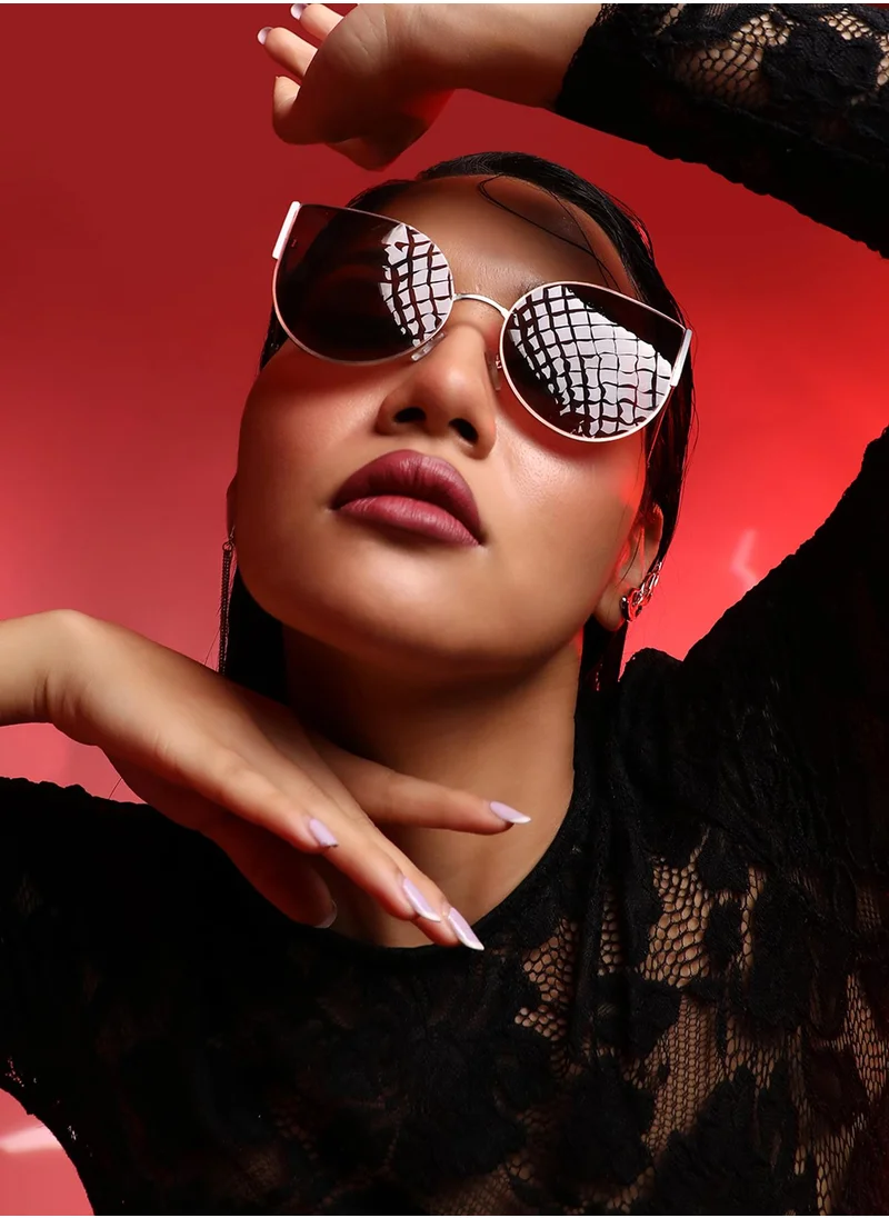Haute Sauce Full Rim Cateye Sunglasses