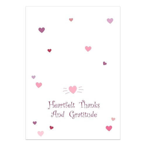 Dog Speak Thank You Card – "Heartfelt Thanks and Gratitude" – Appreciation Card for Dog Sitters & Pet Caregivers - Image 3
