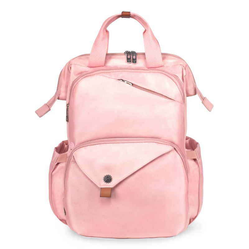 Hap Tim Travel Backpack Carry On Flight Approved Laptop Backpack Women Work Backpack Woman Teacher Backpack Pink7651PK - Image 2