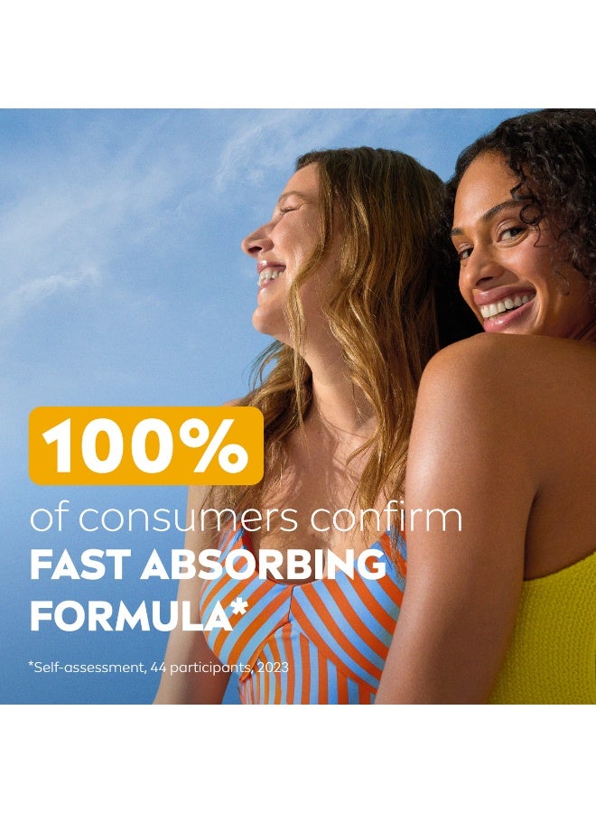 Nivea لوشن واقي الشمس والرطوبة SPF30 للحمل، واقي شمس مقاوم للماء، كريم شمس بحجم الجيب يوفر حماية فورية وفعالة من UVA + UVB، 50 مل، عبوة من 2 - Image 5