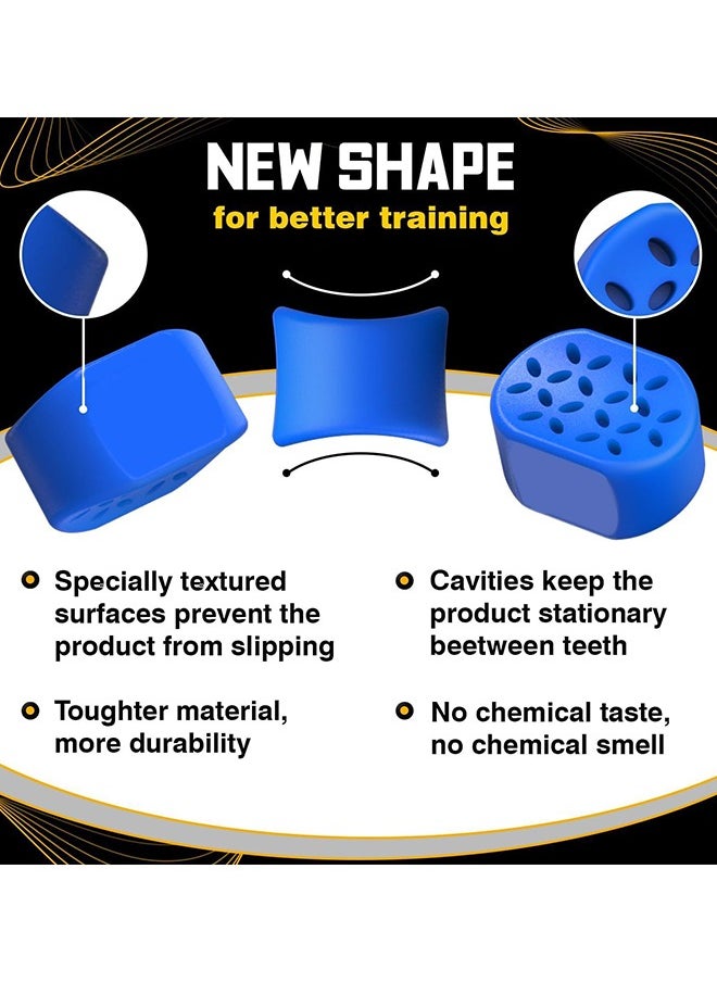 Generic Jaw Exerciser, Powerful Jaw Trainer, Define Your Jawline, Slim and Tone Your Face, 3 Different Resistance Levels, Double Chin Reducer Eliminator, Look Younger, Silicone material is safer(6 Pcs)  - Image 3