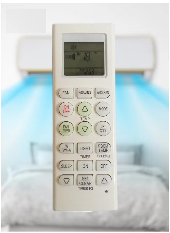 TIGER - AC Remote Compatible for Air Conditioners – Universal Replacement Remote for All Major AC Brands, Easy Setup, Full Functionality, Temperature Control, Fan Speed & Mode Adjustment - Image 1