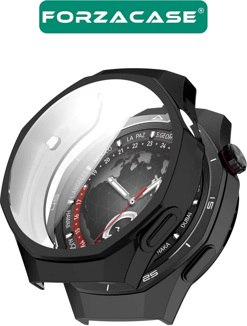 Forzacase Huawei Watch GT5 Pro 46MM Compatible Front Cover Screen Protection Silicone Case - FC010