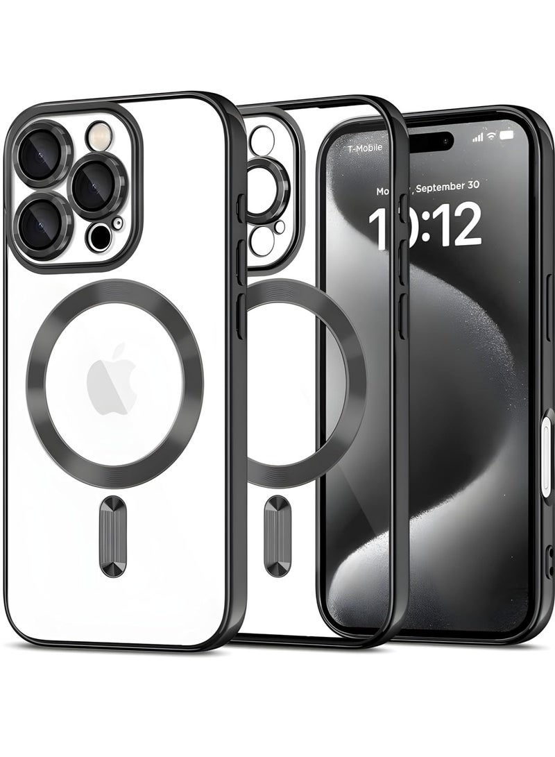 NEW Shiny Black iPhone 16 Pro Max Case with MagSafe - Superior Shock and Scratch Protection - Image 1