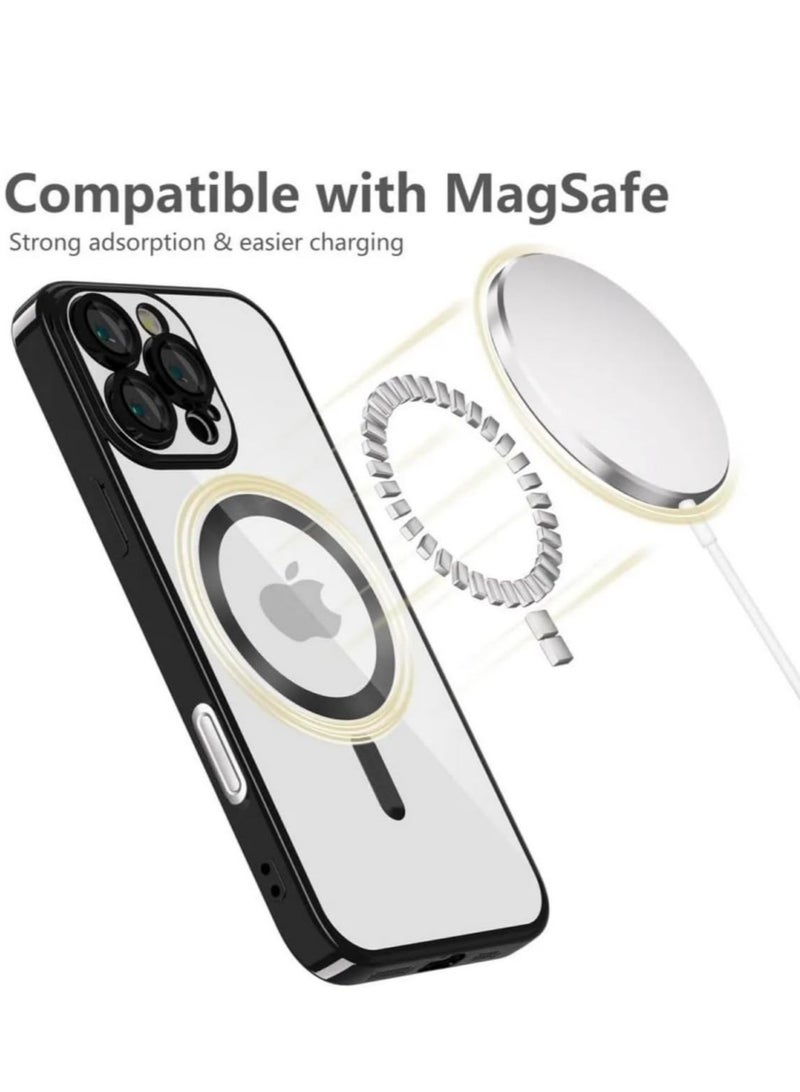 NEW Shiny Black iPhone 16 Pro Max Case with MagSafe - Superior Shock and Scratch Protection - Image 5