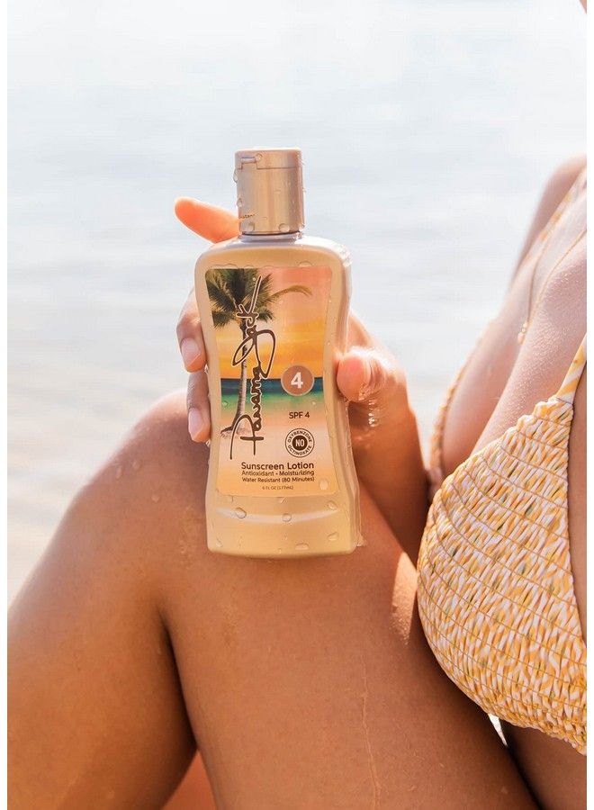 panama jack Sunscreen Tanning Lotion Spf 4 Paba Paraben Gluten & Cruelty Free Antioxidant Moisturizing Formula 6 Fl Oz (Pack Of 2) - Image 5