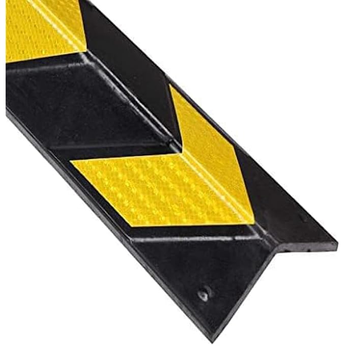 ريحني واقي جدار الزوايا خطوط أمان عاكسة بالأسود والأصفر مصدام الزاوية - Image 4