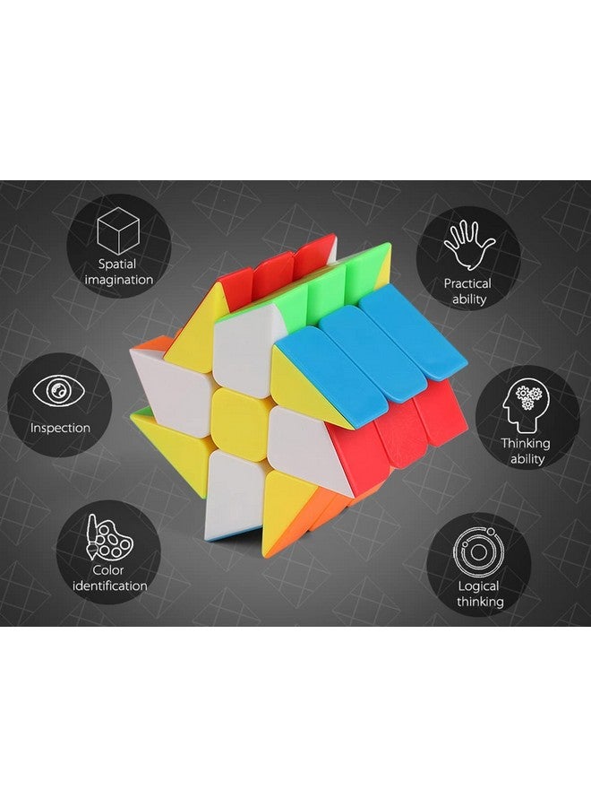 Kiditos MoYu MFJS Meilong Fisher Cube Stickerless High Speed MoFang JiaoShi Magic Cube Puzzle - Image 5