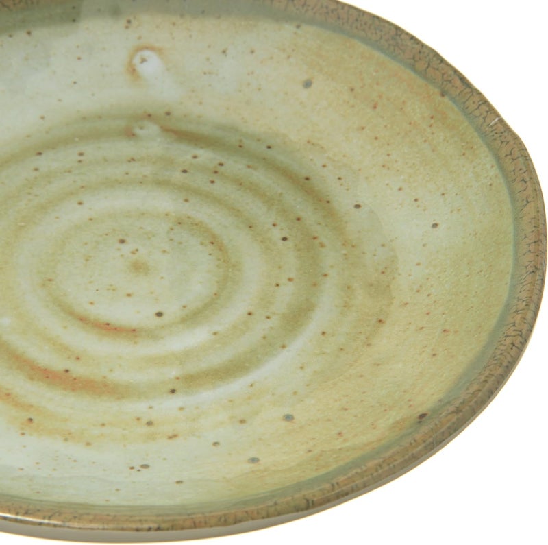 Carlisle FoodService Products Gathering Resuable Plastic Plate Appetizer Plate for Home and Restaurant Melamine 7 Inches Adobe - Image 3