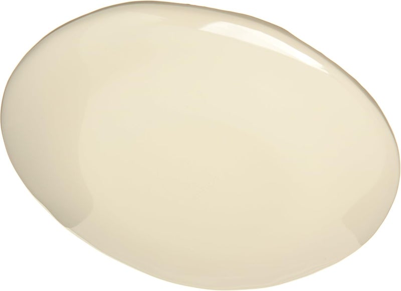 Carlisle FoodService Products Gathering Resuable Plastic Plate Appetizer Plate for Home and Restaurant Melamine 7 Inches Adobe - Image 4