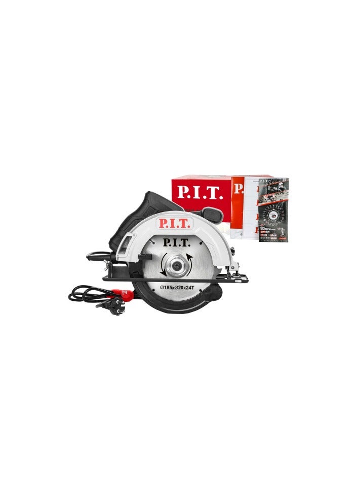 .P.I.T. منشار دائرى كهرباء (7)"  (185) مم (1200) وات / PKS185-C4  - Image 3