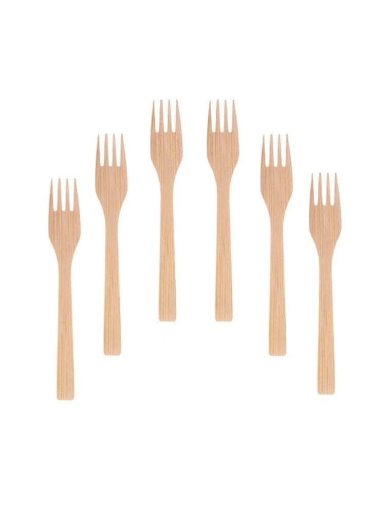 Liying Small Bamboo Spoons Set of 6, Mini Tasting Spoons Wooden Teaspoon for Coffee, Tea, Jam, Herbs, Salts and Dessert - Image 1