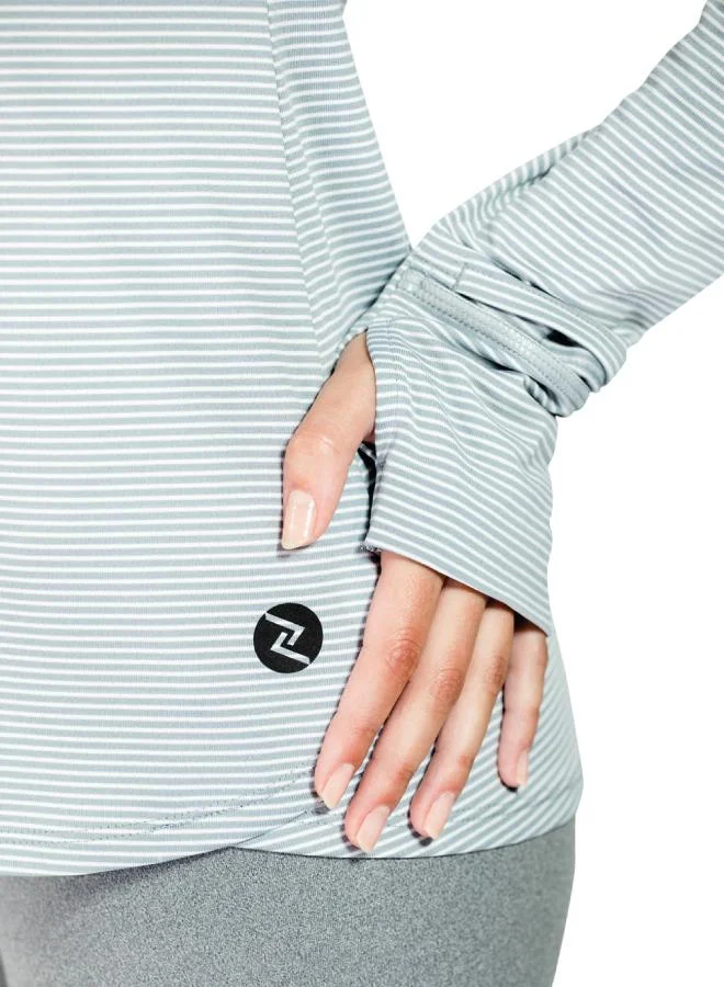 ZAECY Women's Full-Sleeve Top with Watch-view