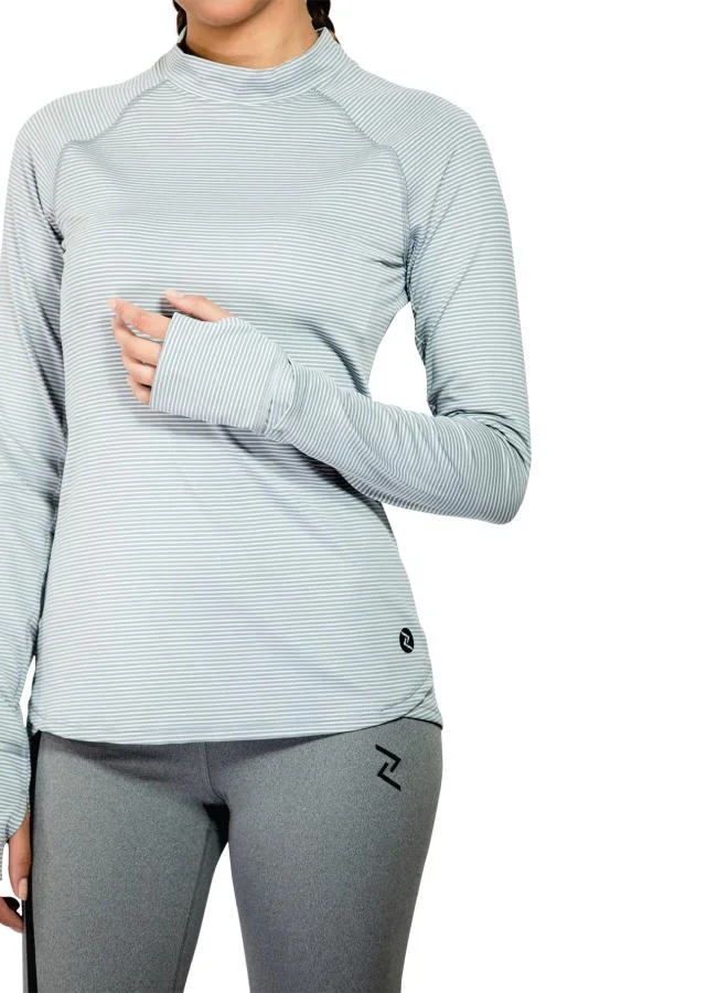 ZAECY Women's Full-Sleeve Top with Watch-view