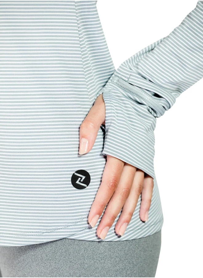 زيسي Women's Full-Sleeve Top with Watch-view