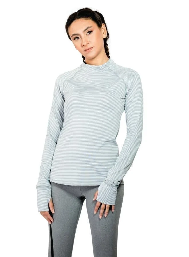 ZAECY Women's Full-Sleeve Top with Watch-view