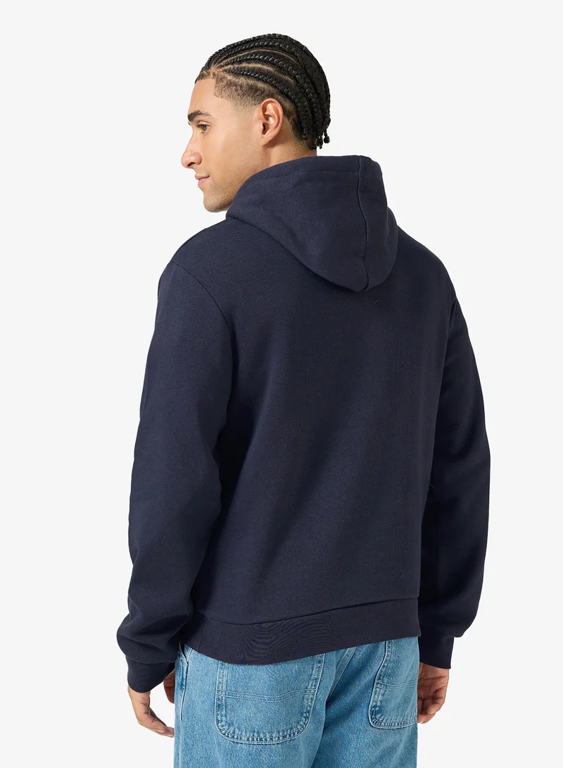 JACK & JONES Logo Regular Fit Pullover Hoodie
