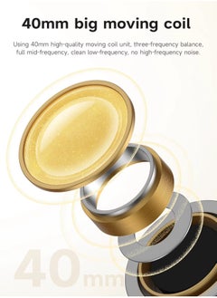 hoco. HOCO W46 Wireless Bluetooth 5.3  & wired Headphone 40MM Speaker Music Earphone For Sports Gaming Folding Design Easy to Carry Headset for Android and IOS Supports BT and AUX playback modes Compatible with Mobile Phones, Tablets, Laptop and Computer  - Image 4
