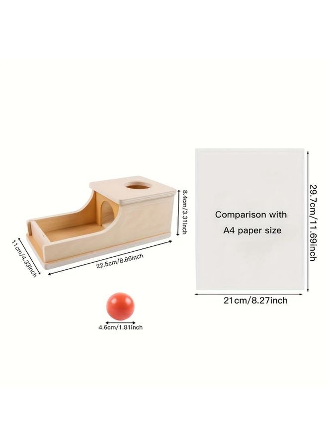 Wooden Fun Box Interactive Color Shape Sorting Learning Game Fine Motor Skills Development - Image 4