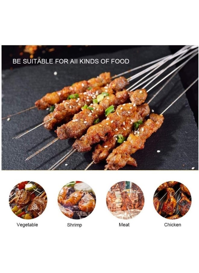GO2CAMPS GO2CAMPS Barbeque Skewer with Wooden Handle 12-Piece Set  - Image 3