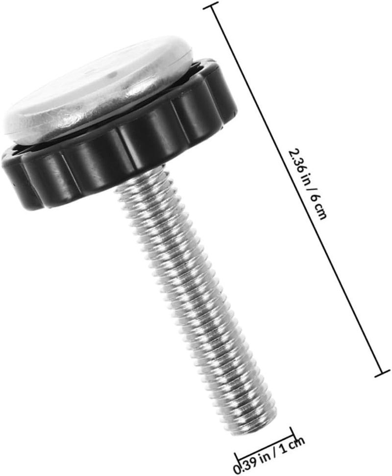 6pcs Gate Screw Bolts Replacement Hardware Mount and Pet Safety Gates Metal Threaded Rods M10x60mm Accessories - Image 2