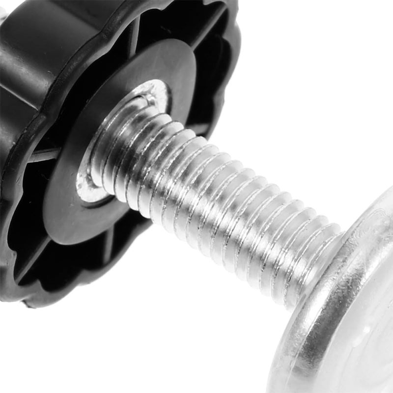 6pcs Gate Screw Bolts Replacement Hardware Mount and Pet Safety Gates Metal Threaded Rods M10x60mm Accessories - Image 3