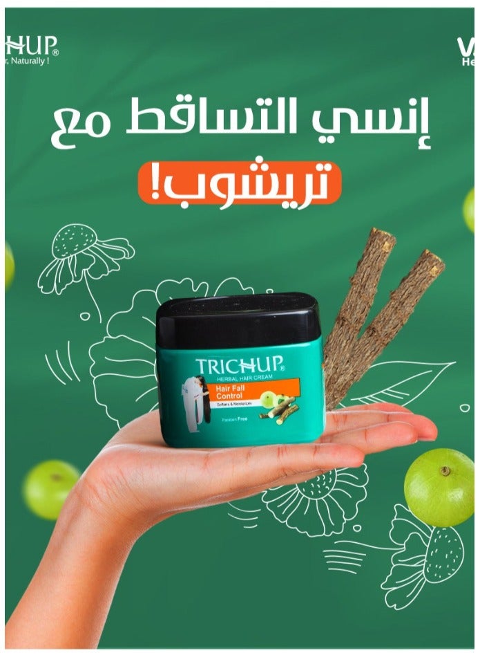 TRICHUP Herbal Hair Cream - Hair Fall Control (150ml) - Image 4
