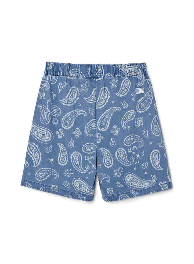 MLB Men'S Sport Casual Denim Shorts Paisley Fashion Summer Dpi01 - Image 5