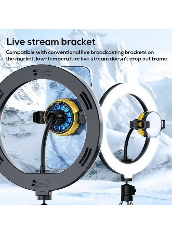 TIGER DLA6 Cooling Fan – Cold Wind Handle Fan for PUBG Mobile Gaming – Portable, Rechargeable, Compact Design, Reduces Device Overheating, Enhances Gaming Performance - Image 4