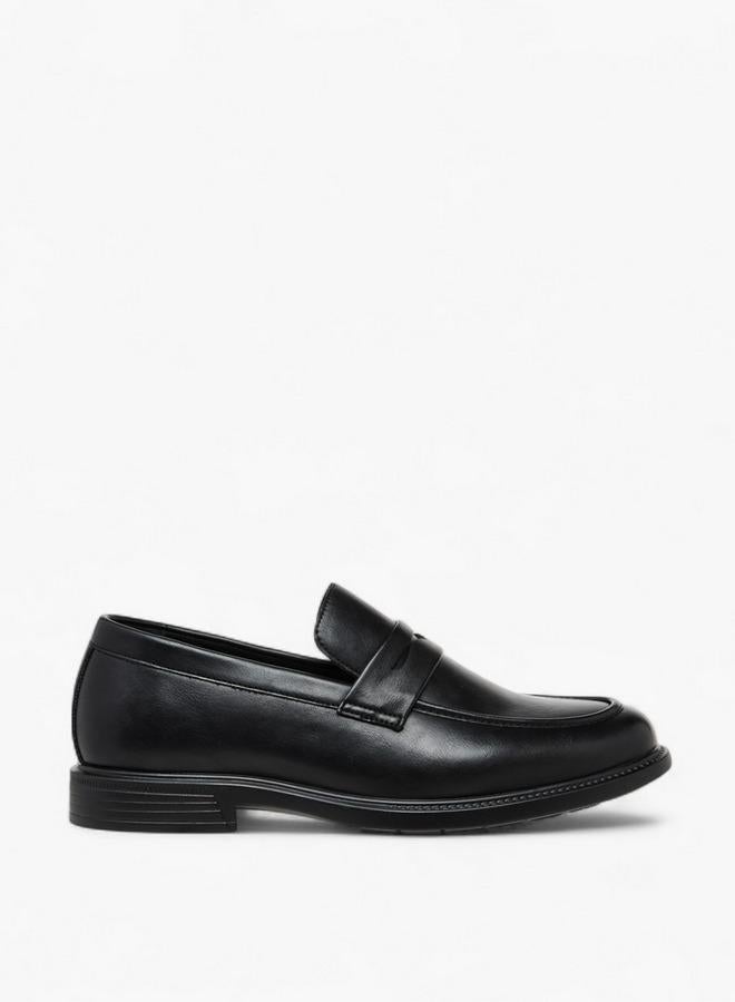 DUCHINI Men'S Cutout Detail Slip-On Loafers - Image 1