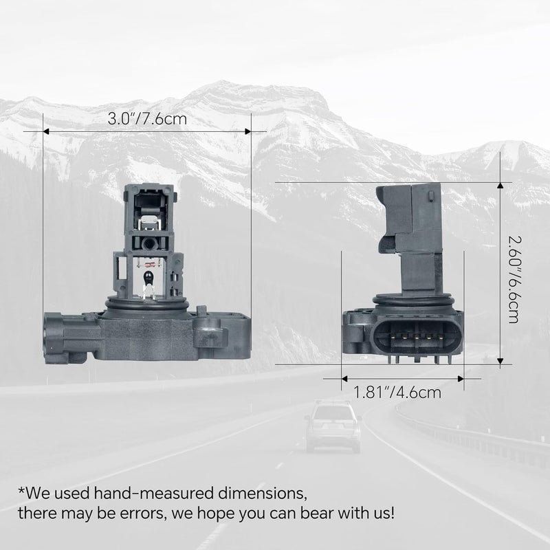 AdvanEX Mass Air Flow Sensor 23256991 MAF for Cadillac, Chevy, and GMC Vehicles - Image 2